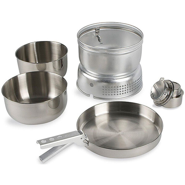 

Походный кухонный набор Tatonka Multi Set + A.Burner Серый