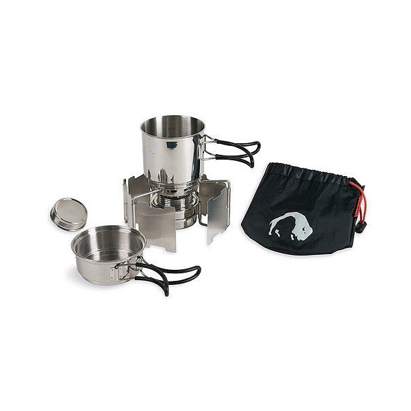 

Полный набор спиртовой горелки Tatonka Alcohol Burner Set Серый