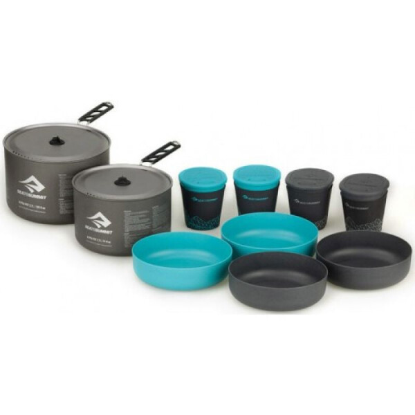

Набор посуды Sea To Summit Alpha Cookset 4.2 Серый-Синий