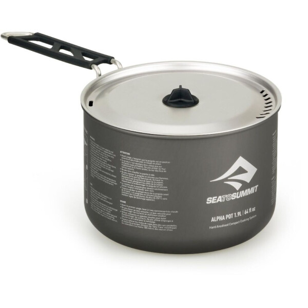 

Туристическая посуда Котелок Sea To Summit Alpha Pot 1.9 L Серый