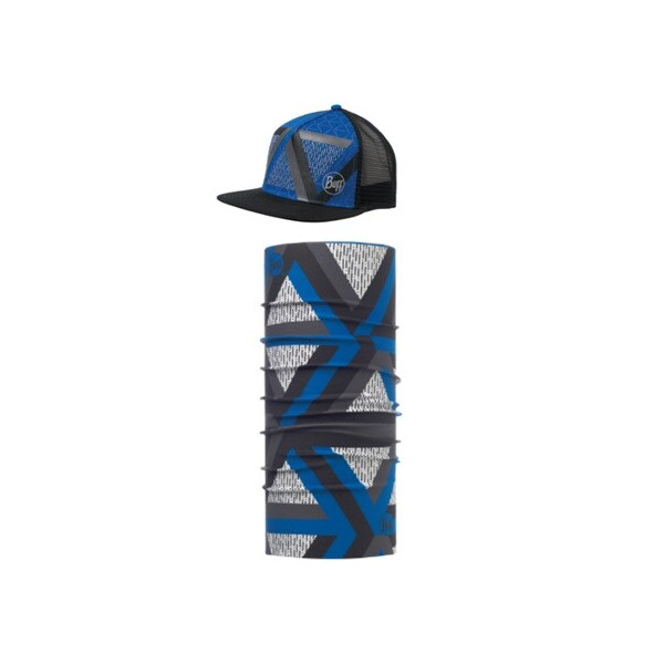 

Набор Buff Uv Combo Caps Trucker optic block Синий