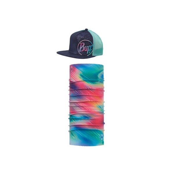 

Набор Buff Uv Combo Caps Trucker shining Синий