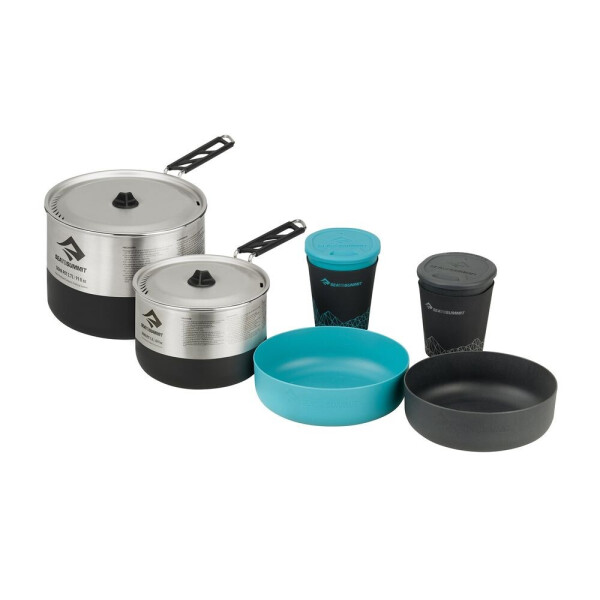 

Набор посуды Sea To Summit Sigma Cookset 2.2 Серый-Синий
