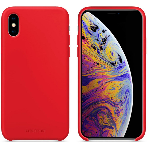 

кейс Makefuture Silicone Apple Iphone Xs Red