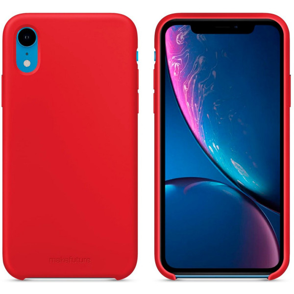 

кейс Makefuture Silicone Apple Iphone Xr Red