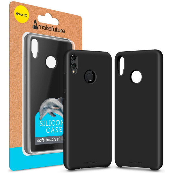 

Чехол кейс Makefuture Silicone Honor 8X Black