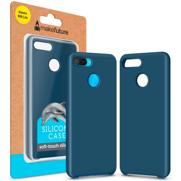 

Чехол кейс Makefuture Silicone Xiaomi Mi8 Lite Blue