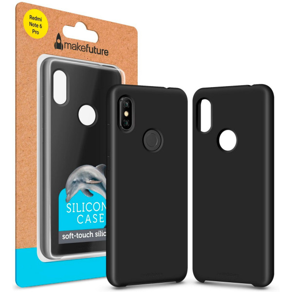 

кейс Makefuture Silicone Xiaomi Redmi Note 6 Pro Black