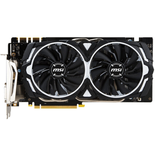 

Видеокарта MSI GeForce GTX 1070 ARMOR 8G OC "Refurbished"