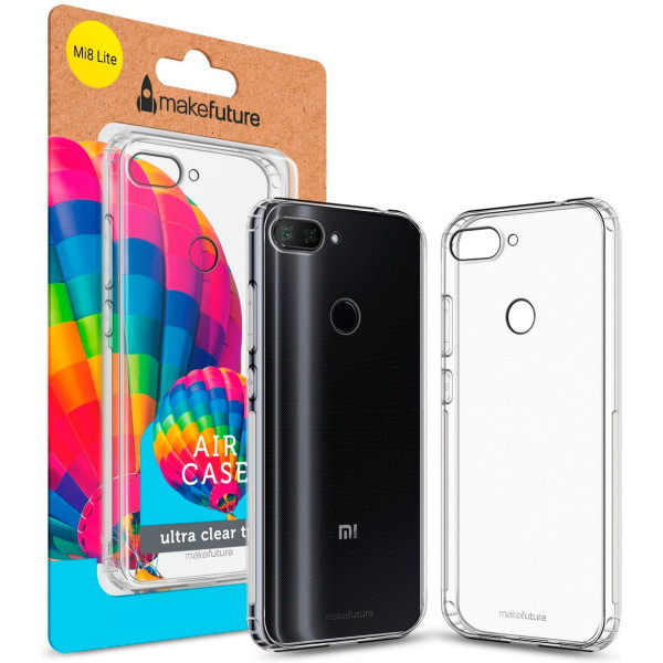 

Чехол кейс Makefuture Air Xiaomi Mi8 Lite Clear