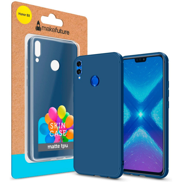 

Чехол кейс Makefuture Skin Honor 8X Blue