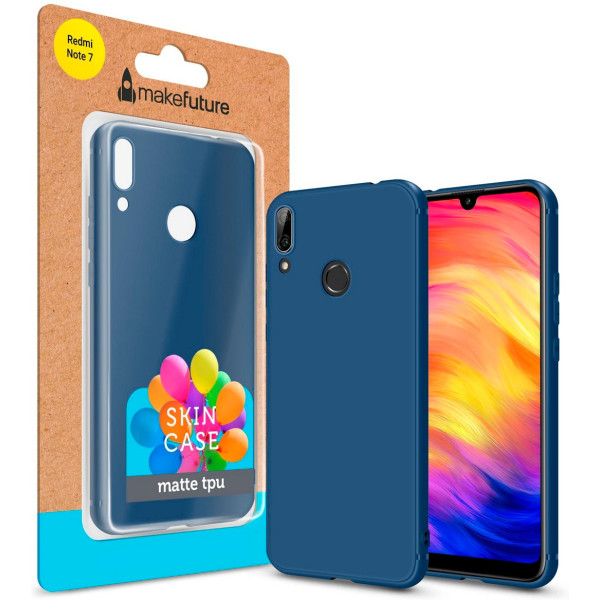 

Чехол кейс Makefuture Skin Xiaomi Redmi Note 7 Blue