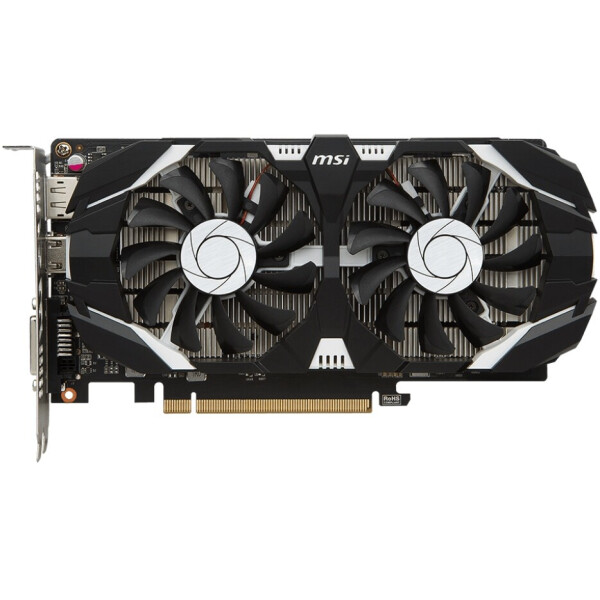 

MSI GeForce GTX1050 Ti 4096Mb DUAL FANS OC (GTX 1050 Ti 4GT OC)