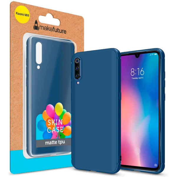 

Чехол кейс Makefuture Skin Xiaomi Mi 9 Blue