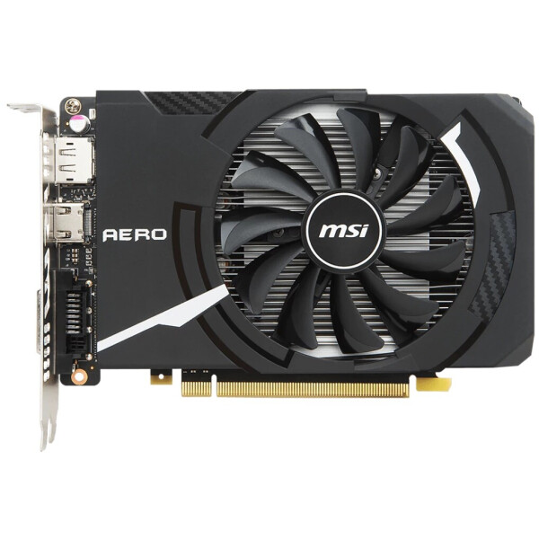

MSI GeForce GTX1050 Ti 4096Mb AERO ITX OC (GTX 1050 TI AERO ITX 4G OCV1)