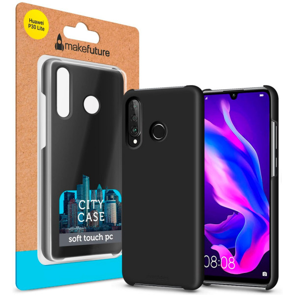 

Чехол кейс Makefuture City Huawei P30 Lite Black