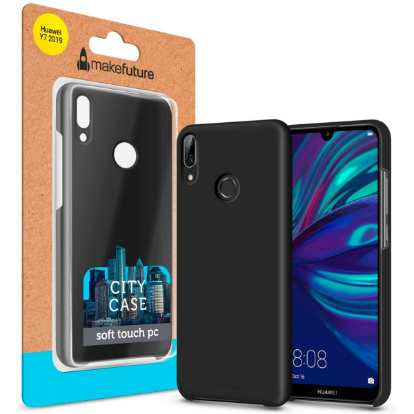 

Чехол кейс Makefuture City Case Huawei Y7 2019 Black