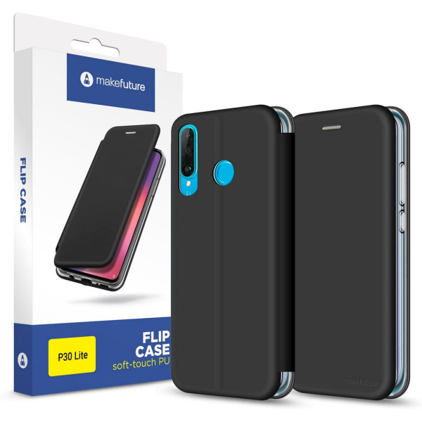 

Чехол кeйс Makefuture Flip Case Huawei P 30 Lite Black