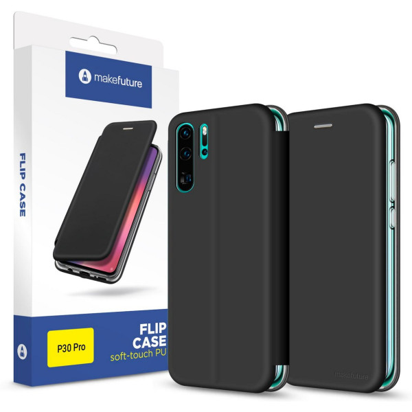 

Чехол кeйс Makefuture Flip Case Huawei P 30 Pro Black