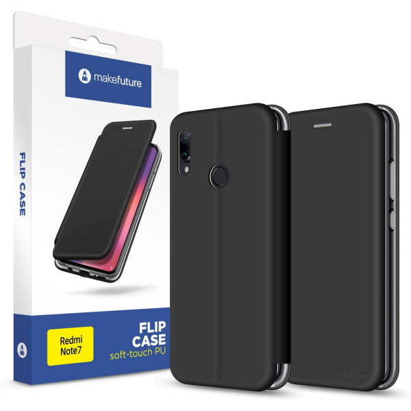 

Чехол кeйс Makefuture Flip Case Xiaomi Redmi Note 7 Black
