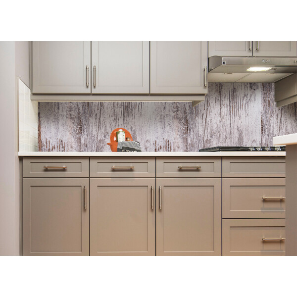 

Наклейки кухонный фартук Zatarga " Скандинавские доски " 650х2500мм серый