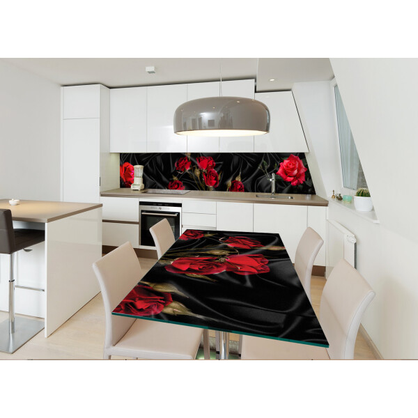 

Наклейка на стол Zatarga Роза Tassin 02 650х1200мм