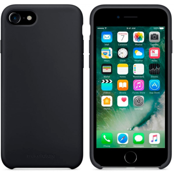 

кейс Makefuture Silicone Apple Iphone 7 Black