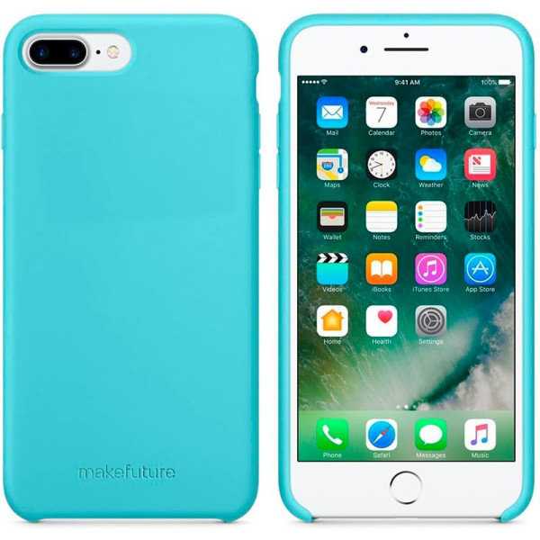 

кейс Makefuture Silicone Apple Iphone 7 Plus Light Blue