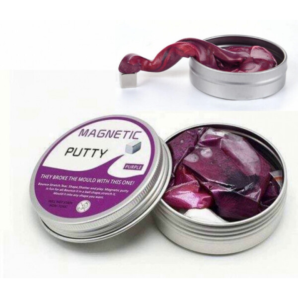

Магнитный умный пластилин фиолетовый Magnetic Putty (148817321) Purple