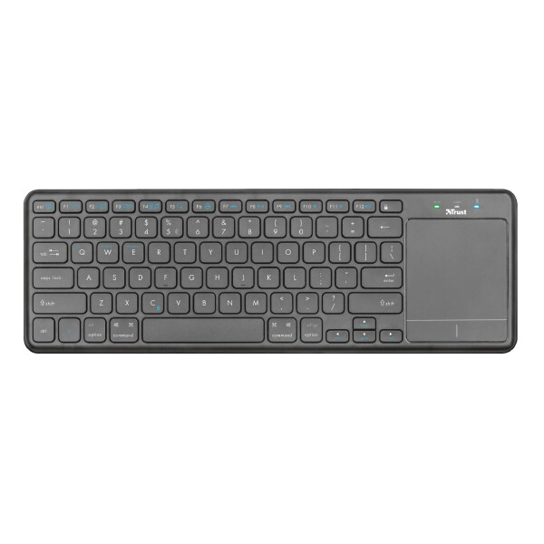 

Мультимедийная беспроводная клавиатура с сенсорной панелью Trust Mida BT with XL touchpad
