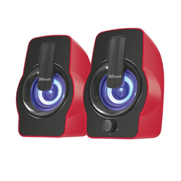 

Компьютерные колонки Trust Gemi RGB Red