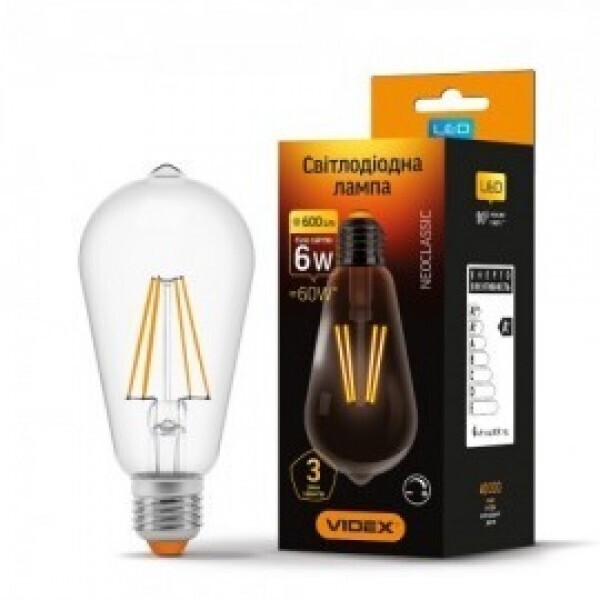

Лампа филаментная Фабрика Эдисона ST64FD 6W E27 4100K 220V диммерная прозрачное стекло (st-64clear)