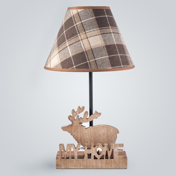 

Настольная лампа Фабрика Эдисона My Home (TL-0001368 M/BROWN)