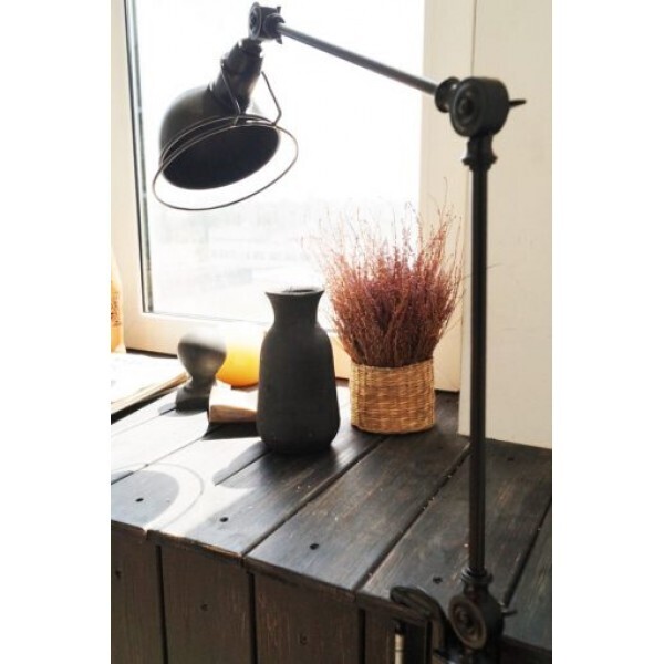 

Настольная лампа Фабрика Эдисона НА КРОНШТЕЙНЕ BLACK LOFT LIGHT (43-246-00)