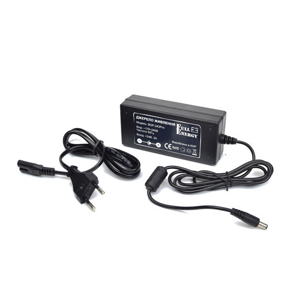 

Блок питания Full Energy BGP-243Pro 24В 3А (72W)