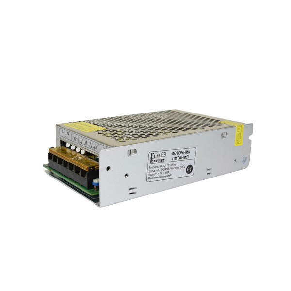 

Блок питания Full Energy BGM-1210Pro 12В 10А (120W)