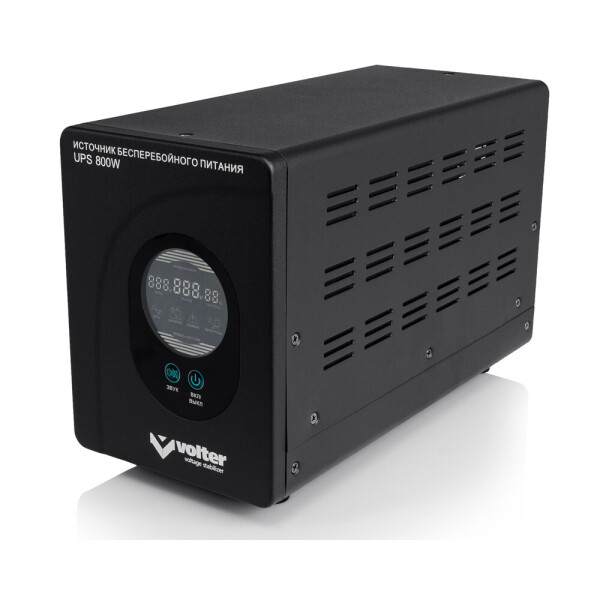 

ИБП Volter UPS-800 (500 Вт) с правильной синусоидой 12В