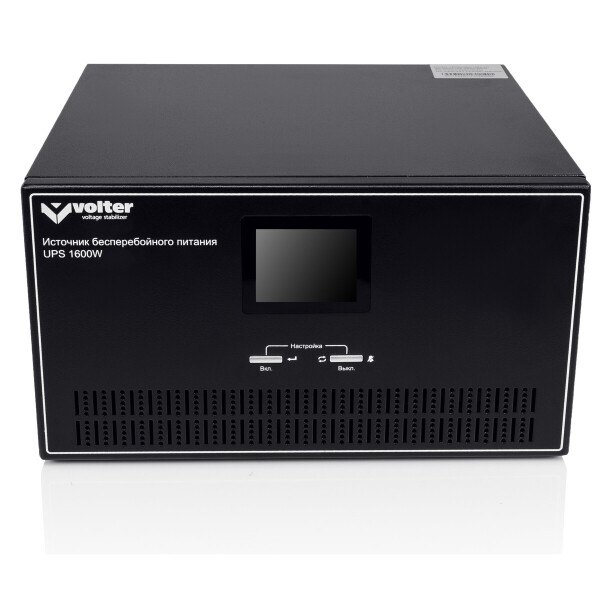 

ИБП Volter UPS-1600 (1600 Вт) с правильной синусоидой 24В