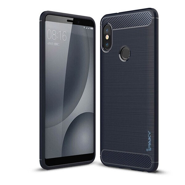 

TPU чехол iPaky Slim Series для Xiaomi Redmi Note 5 Pro / Note 5 (DC) Синий (79797)