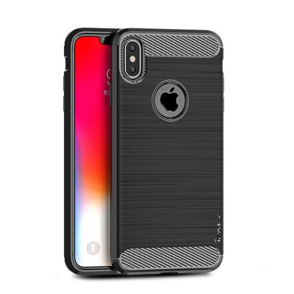 

TPU чехол iPaky Slim Series для Apple iPhone XS Max (6.5") Черный (88860)