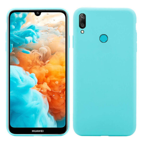 

Силиконовый чехол Candy для Huawei Y7 Prime (2019) Бирюзовый (43101582)