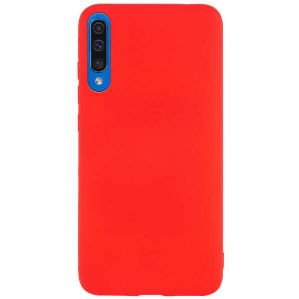 

Силиконовый чехол Candy для Samsung Galaxy A50 (A505F) Красный (101555)