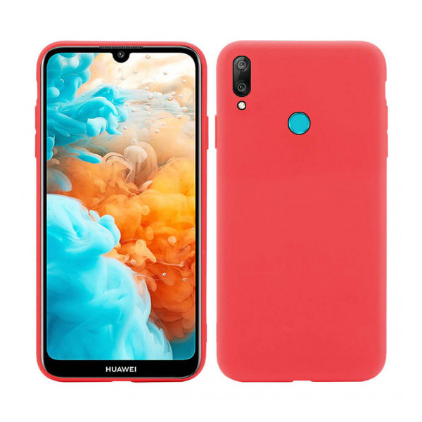

Силиконовый чехол Candy для Huawei Y7 Prime (2019) Красный (43101583)
