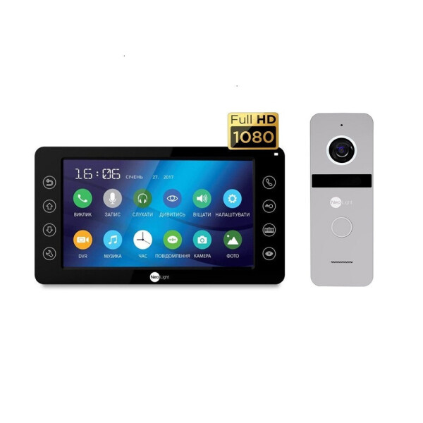 

комплект Neolight Kappa+ HD Black / Solo FHD Silver