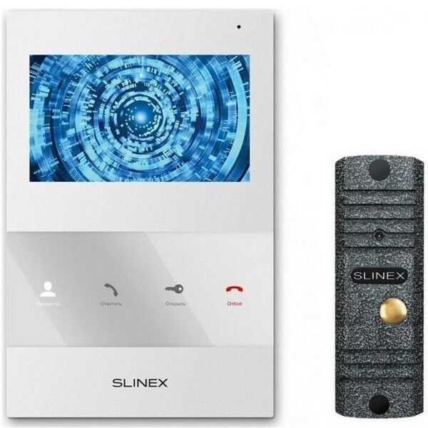 

комплект Slinex SQ-04 white + ML-16НR grey antiq