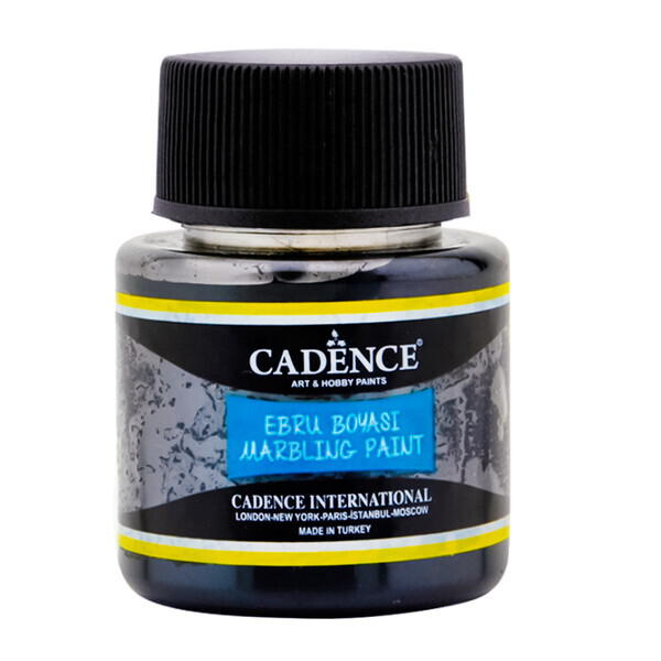 

Краска для эбру Cadence 45 мл Черный