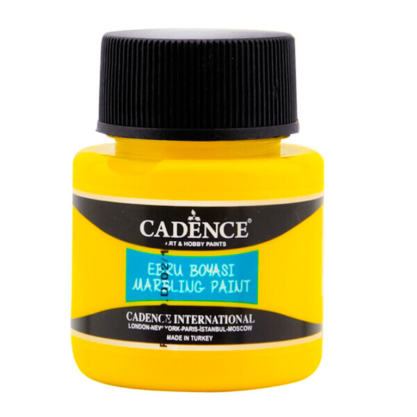 

Краска для эбру Cadence 45 мл Желтая (191_815)