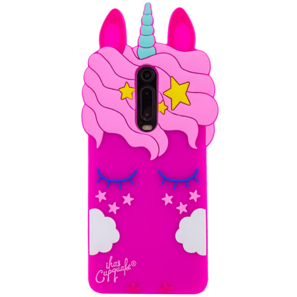 

Силиконовая накладка 3D Little Unicorn для Xiaomi Redmi K20 Pro Малиновый, Единорог (34107921)
