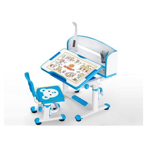 

Комплект Evo-kids (стул+стол+полка+лампа (BD-10 BL) Blue
