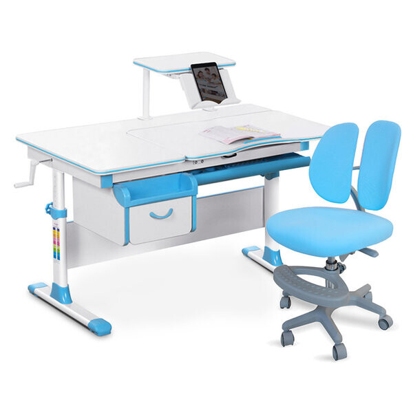 

Комплект Evo-kids Evo-40 BL Blue (арт. Evo-40 BL + кресло Y-408 KBL)